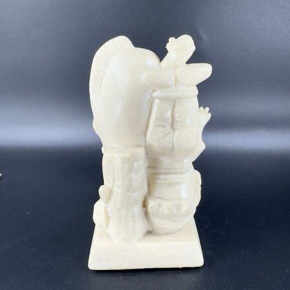 Vintage 1972 Worlds Worst Fisherman Figurine Made In USA W&R Berries CO Resin - Picture 7 of 9